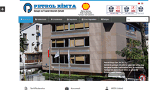 Desktop Screenshot of petrolkimya.com